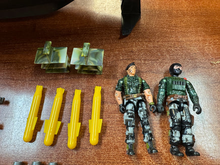 Hydrofoil Moray with Drivers (Vintage GI Joe Venom Valor, Hasbro) **COMPLETE** - Bitz & Buttons