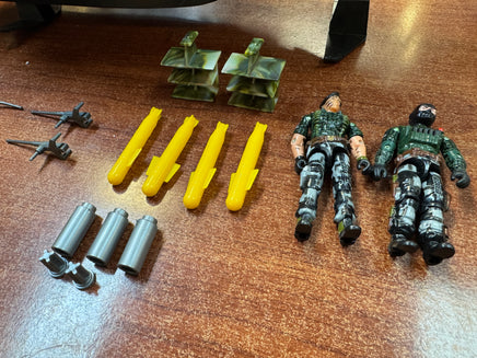 Hydrofoil Moray with Drivers (Vintage GI Joe Venom Valor, Hasbro) **COMPLETE** - Bitz & Buttons