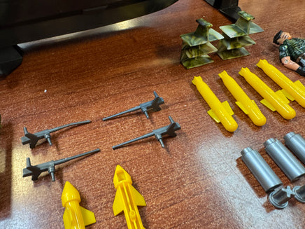 Hydrofoil Moray with Drivers (Vintage GI Joe Venom Valor, Hasbro) **COMPLETE** - Bitz & Buttons