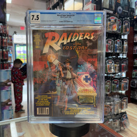 Marvel Super Special #18 Indiana Jones Raiders of the Lost Ark (Lucasfilm, Marvel Comics) **CGC Graded 7.5**