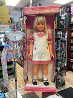 Patty Play Pal Blonde 3ft (Vintage Play Doll 1981, Ideal Toys) - Bitz & Buttons