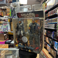 Marcus Fenix & Dominic Santiago TRU Exclusive  (Gears of War 2, NECA) SEALED