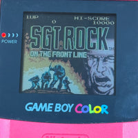 SGT. Rock 8421 (Nintendo Gameboy Color, Video Game) Tested Working