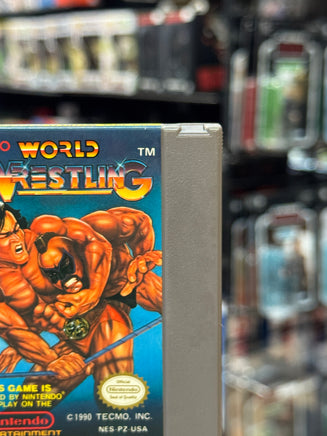 Tecmo World Wrestling (Nintendo NES, Vintage Video Game) - Bitz & Buttons