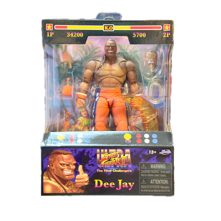 Dee Jay (Street Fighter II, Jada Toys) - Bitz & Buttons