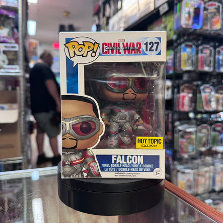 Falcon #127 Hot Topic (Funko Pop!, Marvel)| Bitz Buttons
