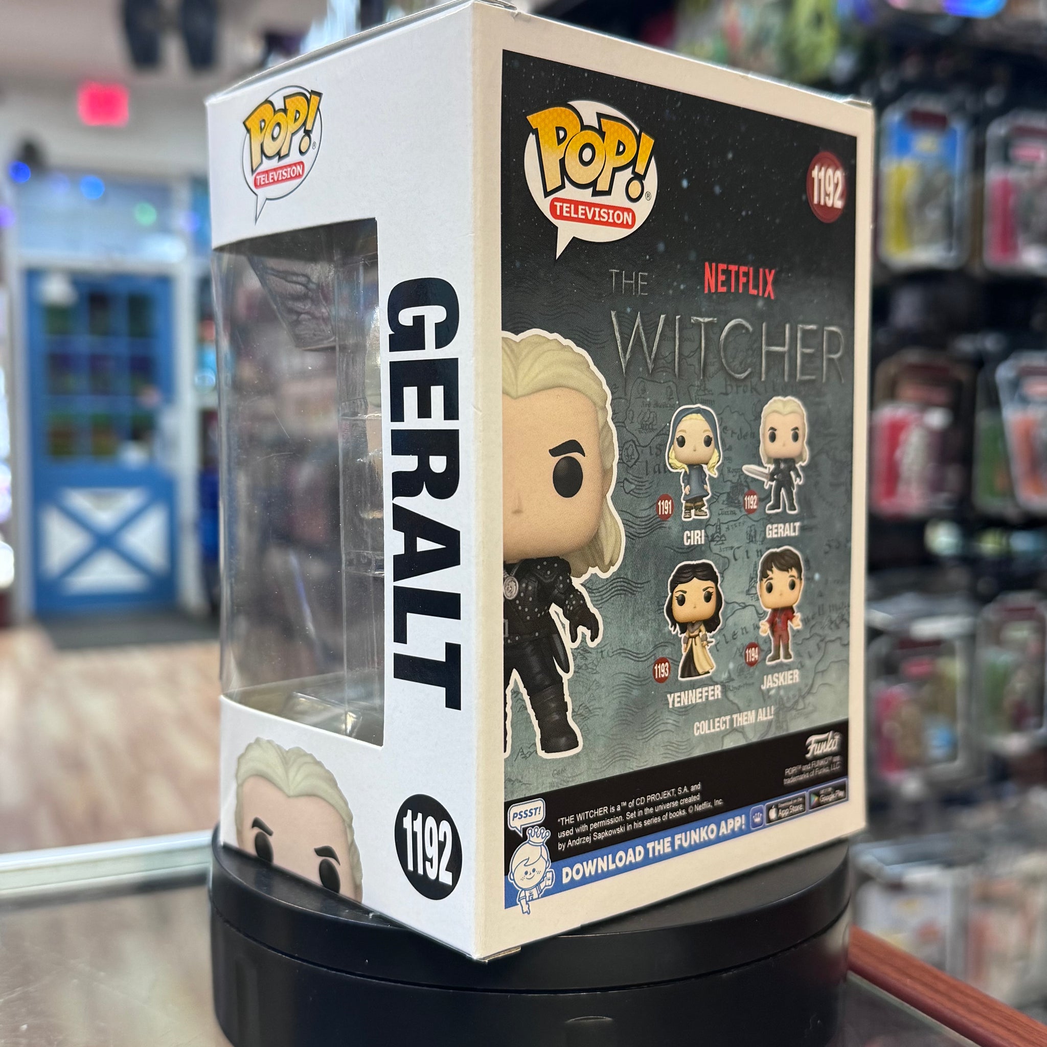 Geralt #1192 (Funko Pop!, The Witcher)| Bitz & Buttons