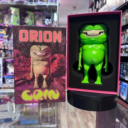 Green Orion Figure (Ron English, Art Statue) - Bitz & Buttons