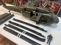 Black Hawk Helicopter with Driver 1/18 Scale  (GI Joe Style Elite Forces, BBI) **COMPLETE** - Bitz & Buttons