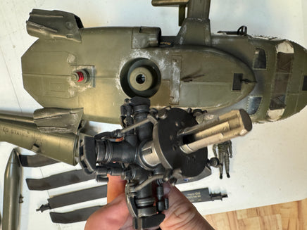 Black Hawk Helicopter with Driver 1/18 Scale  (GI Joe Style Elite Forces, BBI) **COMPLETE** - Bitz & Buttons