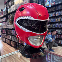 Red Ranger Rocky Signed By Austin St. John & Steve Cardenas *JSA* (MMPR Power Rangers, Bandai)