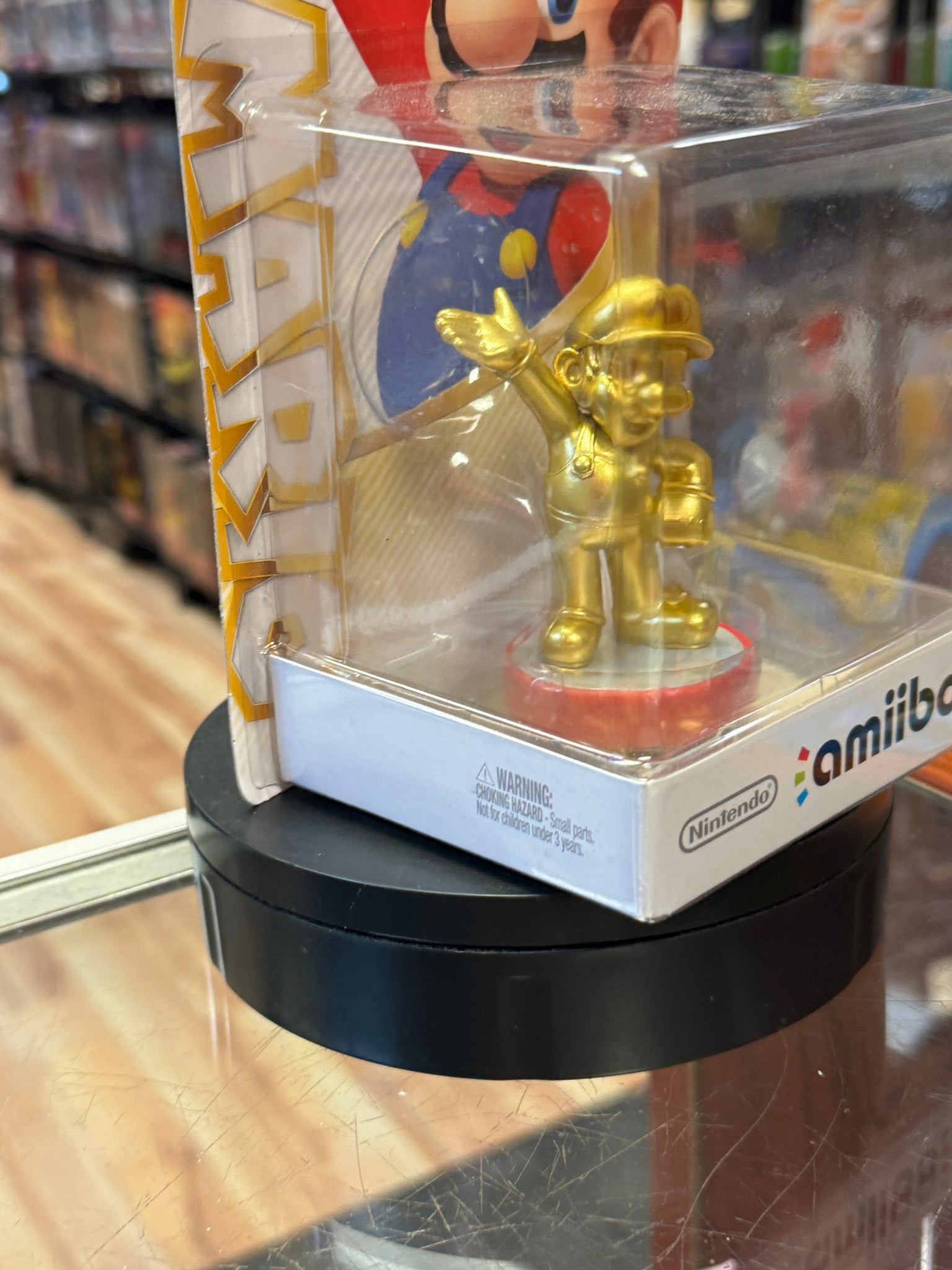 Amiibo Mario édition Or - Super Mario Collection Amiibo Mario édition Or - Super Mario Collection