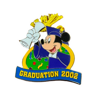 Mickey Mouse Graduation 2002  (Disney, Pin Traders)