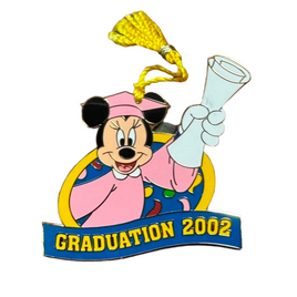 Minnie Mouse Graduation 2002 (Disney, Pin Traders)