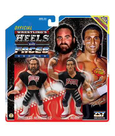 Power & Glory Hercules & Paul Roma (ZST Heels & Faces, WWE) - Bitz & Buttons