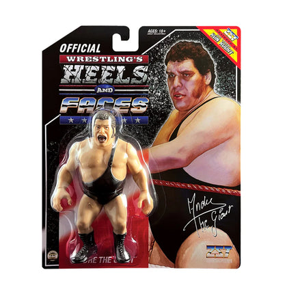 Andre the Giant Black Singlet (ZST Heels & Faces, WWE) - Bitz & Buttons
