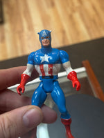 Captain America 3.75 Figure (Vintage Secret Powers, Mattel) LOOSE - Bitz & Buttons