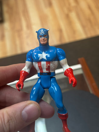 Captain America 3.75 Figure (Vintage Secret Powers, Mattel) LOOSE - Bitz & Buttons