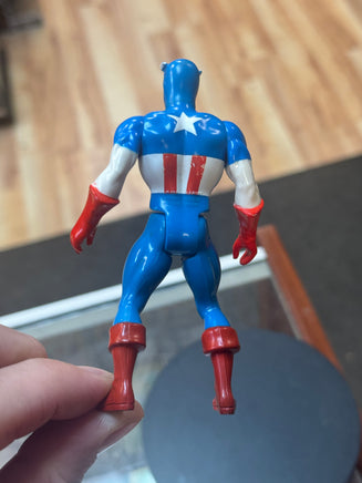 Captain America 3.75 Figure (Vintage Secret Powers, Mattel) LOOSE - Bitz & Buttons