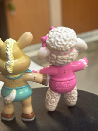 Lamb Chop & Baby Charlie Horse PVC (Vintage Lamb Chop, Benders) LOOSE - Bitz & Buttons