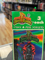 Crack & Peel Stickers (Vintage MMPR Power Rangers, Bandai)