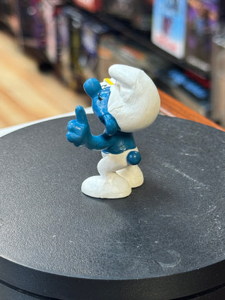 Teacher Smurf (Vintage PEYO, Schleich) - Bitz & Buttons