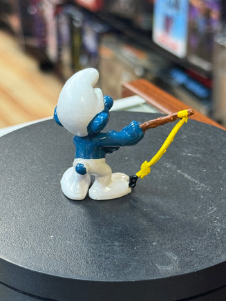 Fishing Smurf (Vintage PEYO, Schleich) - Bitz & Buttons
