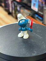 Vanity Smurf (Vintage PEYO, Schleich) - Bitz & Buttons