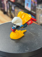 Superhero Smurf 9250 (Vintage PEYO, Schleich) - Bitz & Buttons