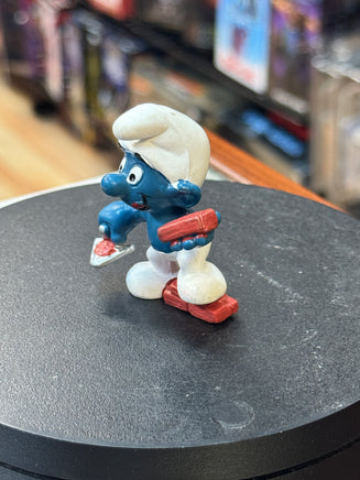 Mason Brick Layer Smurf (Vintage PEYO, Schleich) - Bitz & Buttons