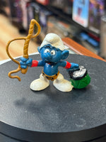 Lion Tammer Smurf (Vintage PEYO, Schleich) - Bitz & Buttons