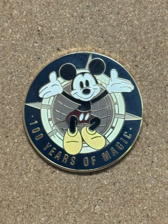 Compass Mickey 100 Years of Magic (Disney, Pin Traders) - Bitz & Buttons