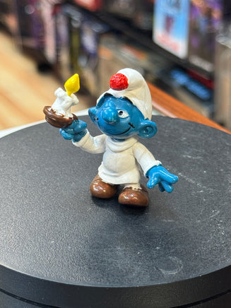Candle Light Smurf (Vintage PEYO, Schleich) - Bitz & Buttons