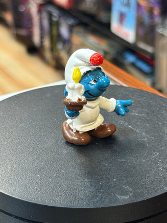 Candle Light Smurf (Vintage PEYO, Schleich) - Bitz & Buttons