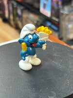 French Fry Smurf (Vintage PEYO, Schleich) - Bitz & Buttons