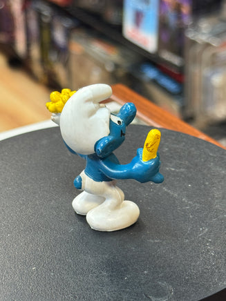 French Fry Smurf (Vintage PEYO, Schleich) - Bitz & Buttons