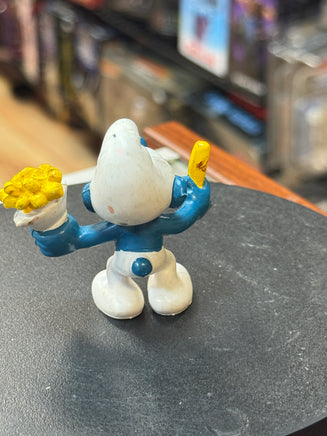 French Fry Smurf (Vintage PEYO, Schleich) - Bitz & Buttons