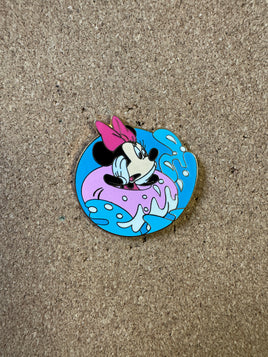 Inner Tube Minnie Mouse (Disney, Pin Traders) - Bitz & Buttons