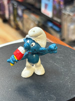 Ice Cream Smurf (Vintage PEYO, Schleich) - Bitz & Buttons