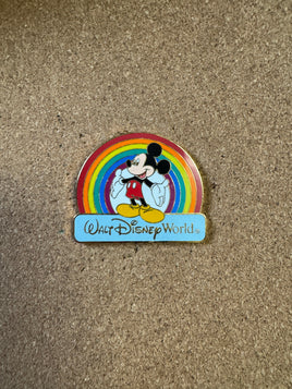 Under the Rainbow Mickey Mouse (Disney, Pin Traders) - Bitz & Buttons