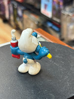 ToothPaste Smurf (Vintage PEYO, Schleich)