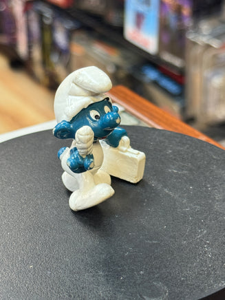 First Aid Smurf 9238 (Vintage PEYO, Schleich) - Bitz & Buttons