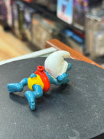 Swimmer Smurf (Vintage PEYO, Schleich) - Bitz & Buttons