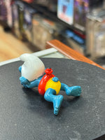 Swimmer Smurf (Vintage PEYO, Schleich) - Bitz & Buttons