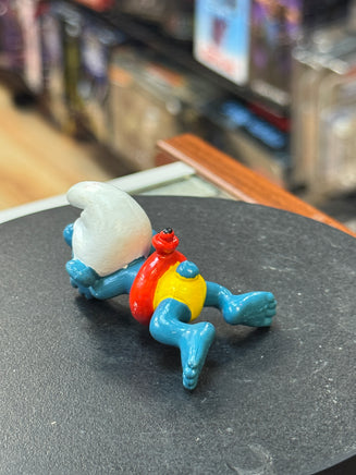 Swimmer Smurf (Vintage PEYO, Schleich) - Bitz & Buttons