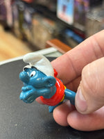 Swimmer Smurf (Vintage PEYO, Schleich) - Bitz & Buttons