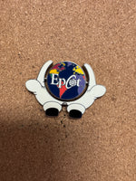 Epcot Hands Glob Spinner (Disney, Pin Traders) - Bitz & Buttons