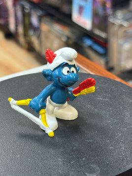 Archer Smurf (Vintage PEYO, Schleich) - Bitz & Buttons