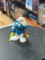 Archer Smurf (Vintage PEYO, Schleich) - Bitz & Buttons