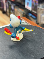 Archer Smurf (Vintage PEYO, Schleich) - Bitz & Buttons